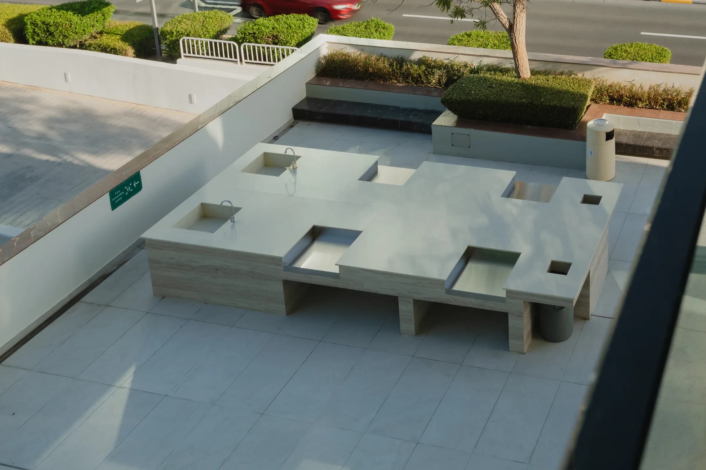 Outdoor BBQ Area